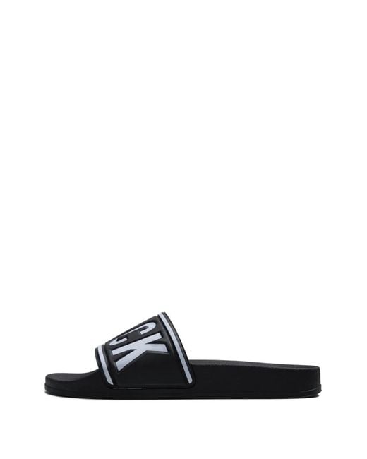 HIDE & JACK Black Logo-Embellished Slides