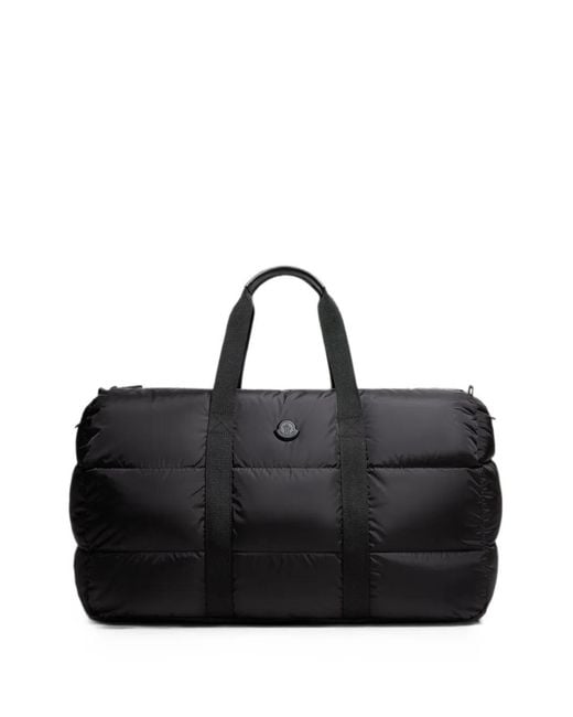Moncler Black Caradoc Quilted Holdall for men
