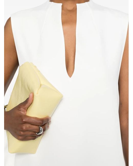 Khaite White Blanche Dress
