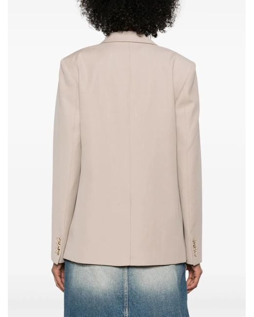 Anine Bing Natural Wool Blazer