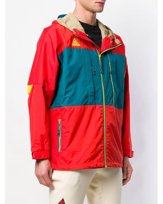 Nike Synthetic Nike Nsw Acg Anorak in Red for Men | Lyst