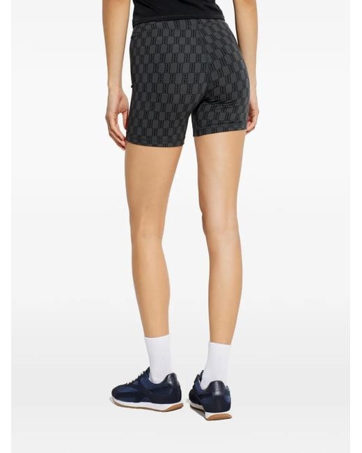 By Malene Birger Gray Monogram Shorts