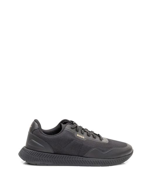 Boss Black Baskets Ttnm En Résille À Bords Lisses for men