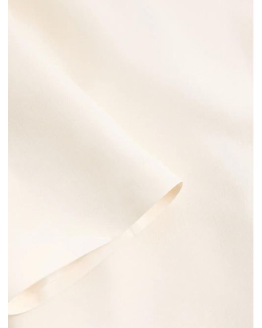 Valentino Garavani White Mini V-Logo-Detail Dress