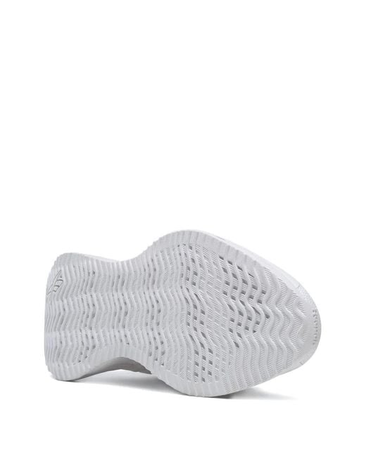 Reebok White Zig Dynamica 4 Sneakers
