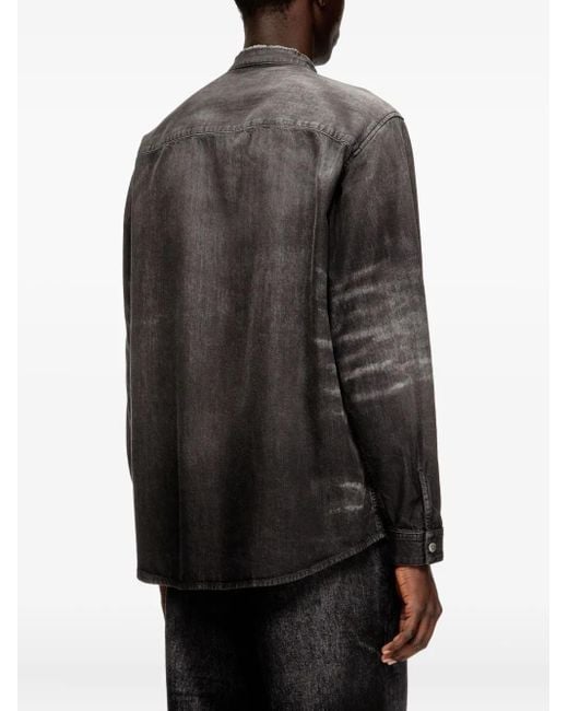 DIESEL Gray D-Simply-Fsh Camicia for men