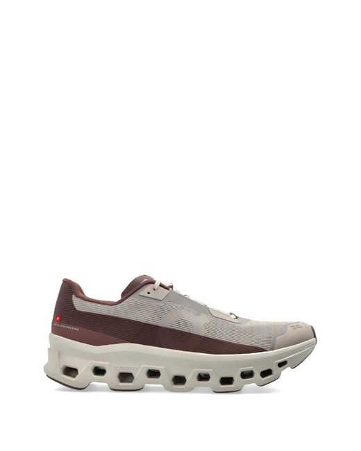 On Shoes White Cloudmster Void Sneakers for men