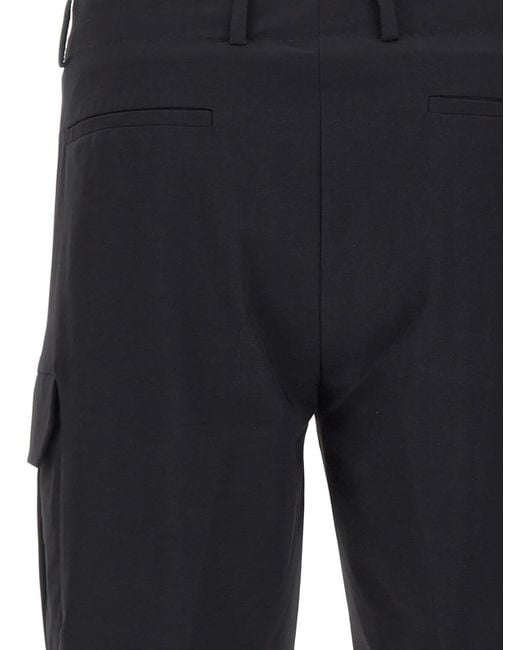 Rrd Blue Belt-Loop Cargo Shorts for men