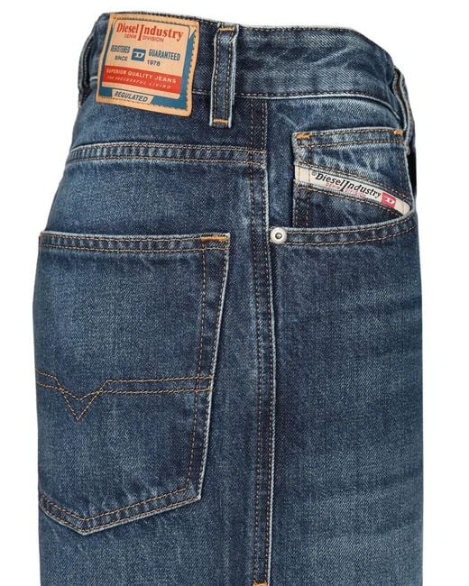 DIESEL Blue 1996 D-Sire Wide-Leg Jeans