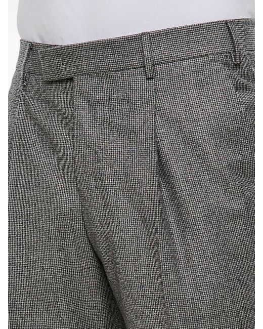 PT Torino Hose mit Bundfalten in Gray für Herren