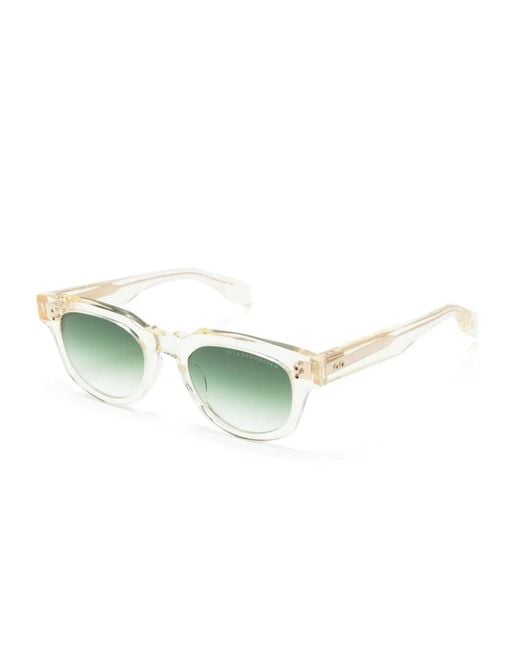 Dita Eyewear Green Radihacker Square-Frame Sunglasses