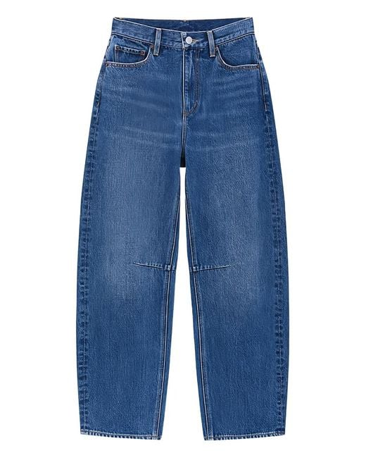 Hey Joanie Blue Pleat Light Jeans
