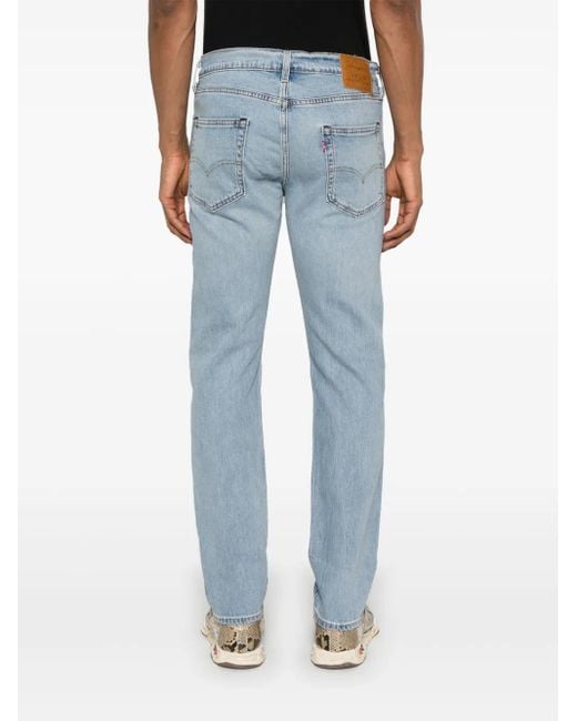 Levi's Blue 502 Taper Jeans for men