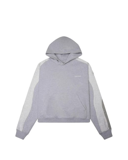 NAHMIAS Gray Ollie Hoodie for men