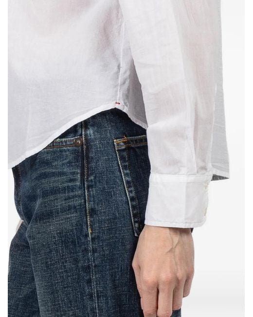 Xirena White Miranda Pleated Shirt