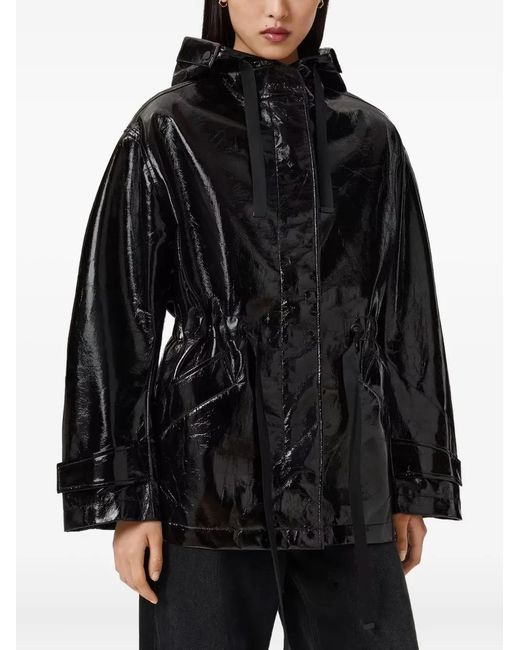 AllSaints Black Kelsie Shine Jacket