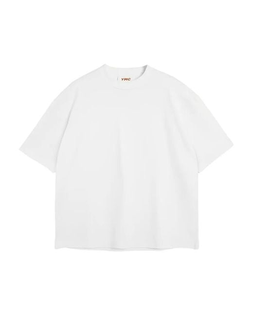 YMC White Earth Triple T-Shirt for men