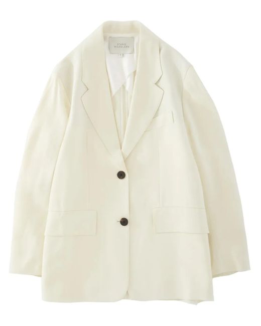 Blazer Phelps Studio Nicholson de color White