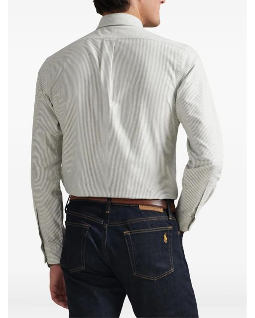 メンズ Polo Ralph Lauren ストライプ シャツ White