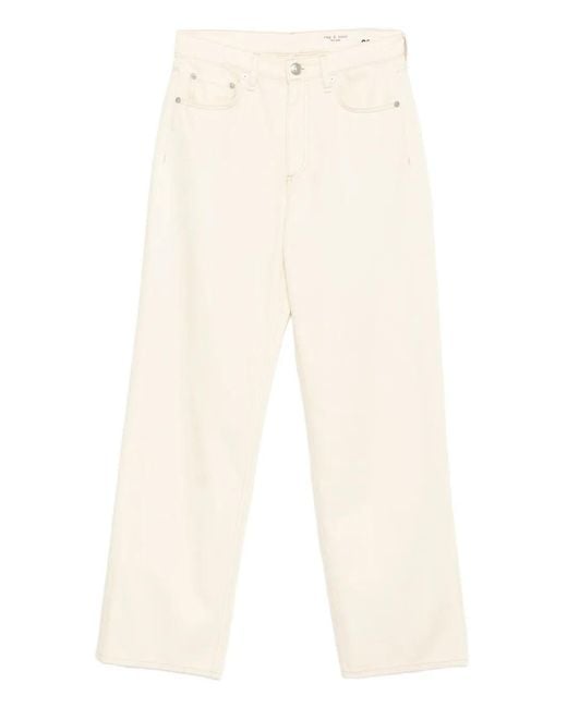 Rag & Bone White Shea Jeans