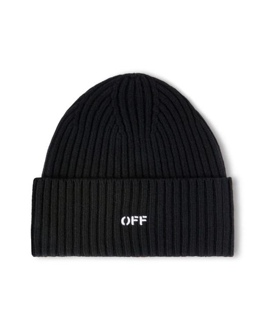 Off-White c/o Virgil Abloh Black Off- Hats for men