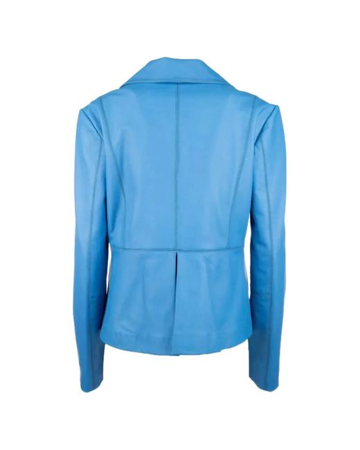 Iceberg Blue Multiple-Pocket Jacket