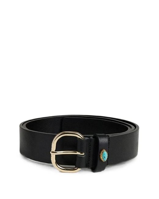 Momoní Black Desierto Stud-Embellished Belt