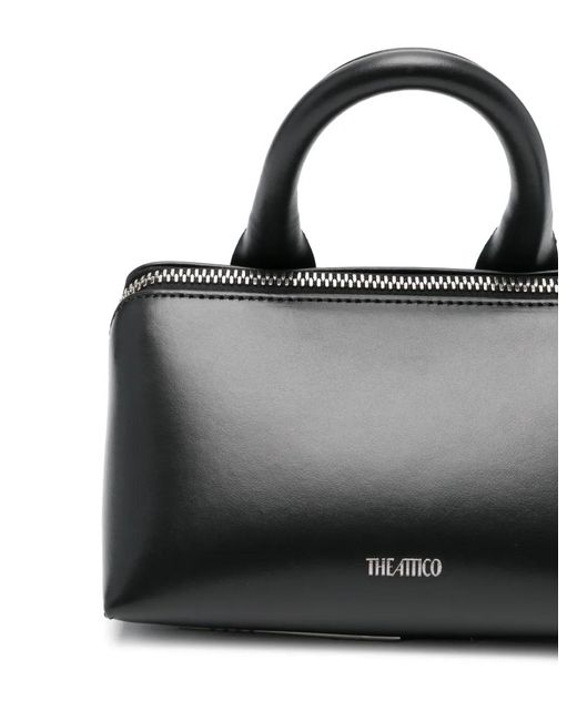 The Attico Black Friday Mini Leather Handbag