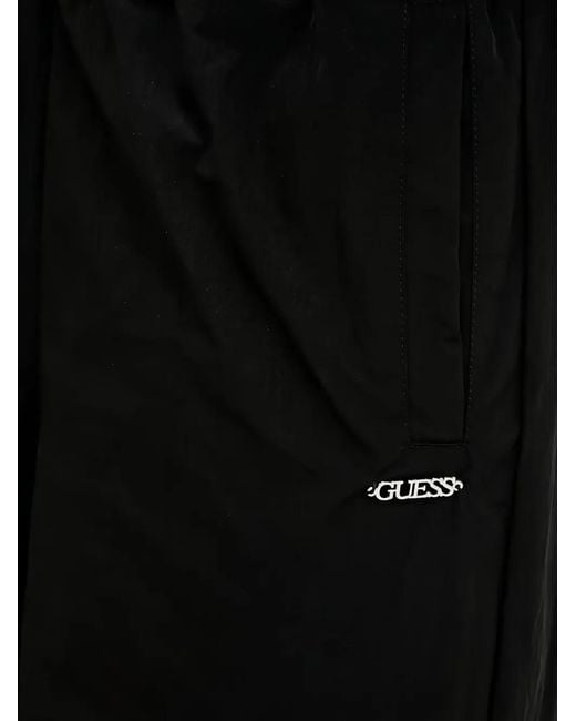 Guess Black Elasticated Trousers