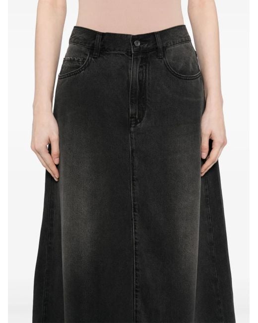 JNBY Black Panelled Skirt