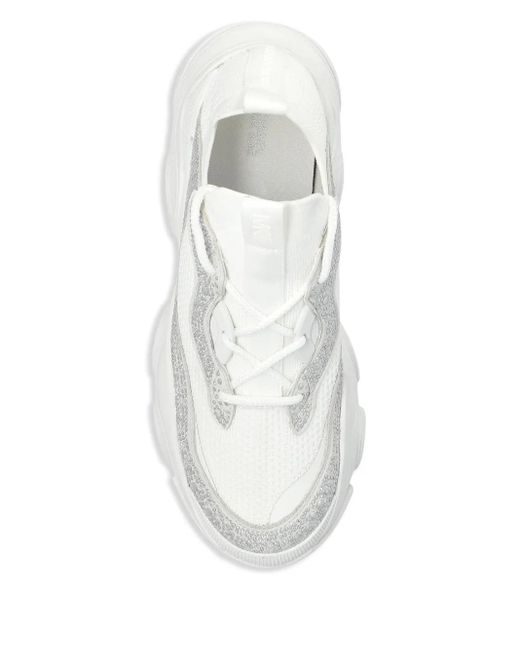MICHAEL Michael Kors White Atlas Sneakers