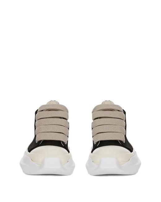 Rick Owens Black Jumbolace Low Sneakers