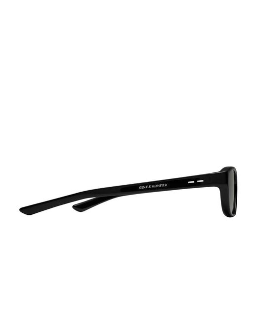 Gentle Monster Black Vety 01 Square-Frame Sunglasses