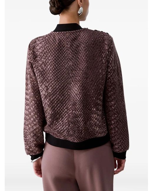 Liu Jo Brown Sweatshirt With Laces