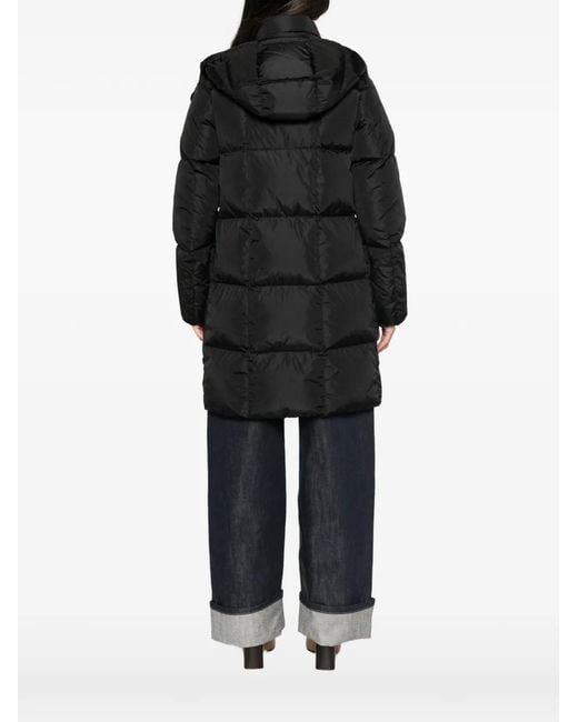 Abrigo Acolchado Litte Moncler de color Black