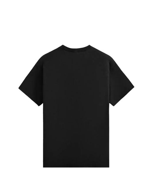 Kith Black Lax Logo-Patch T-Shirt for men