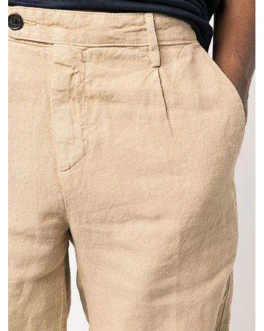 Massimo Alba Natural Mid-Rise Cotton Shorts for men