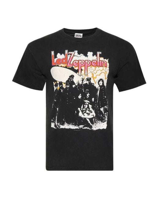 Earthling VIP Led Zeppelin T-Shirt in Black für Herren
