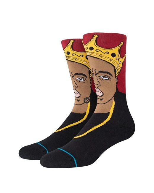 Stance Black X The Notorious B.I.G. Resurrected Crew Socks for men