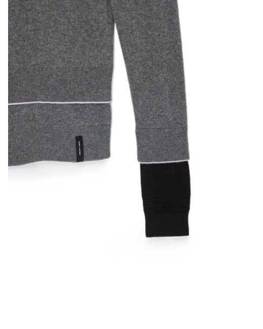 Pull À Design Superposé Marc Jacobs en coloris Gray