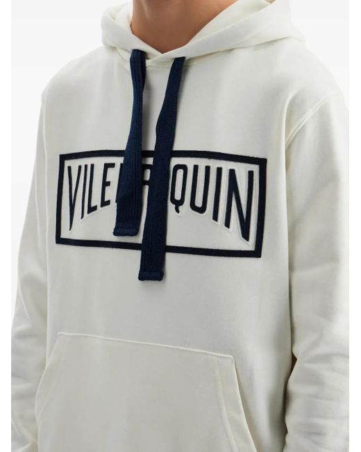 Vilebrequin White Logo-Print Hoodie for men
