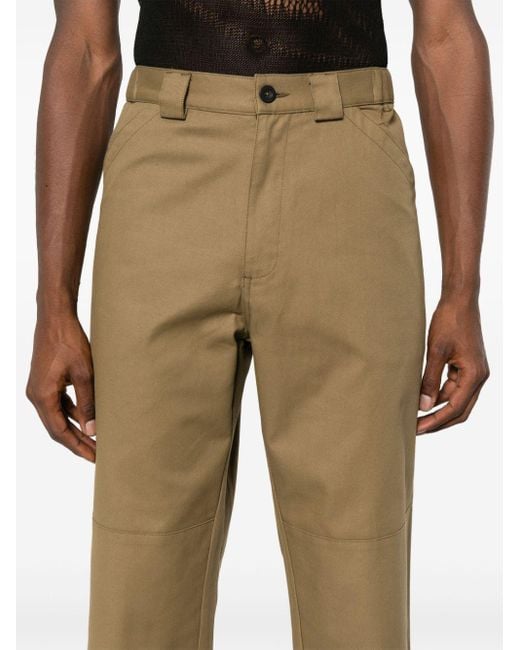 GR10K Natural Replicated Twill Trousers for men