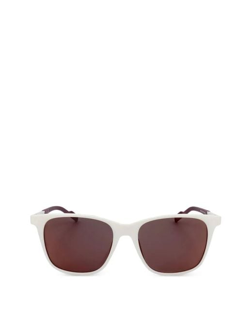 Adidas Purple Square-Frame Sunglasses for men