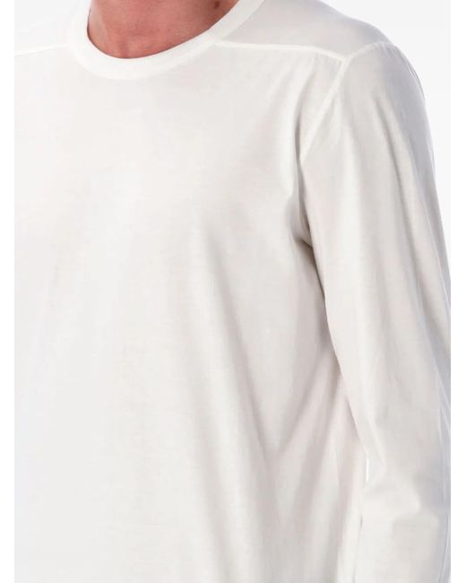 Rick Owens White Long Sleeve Tops for men