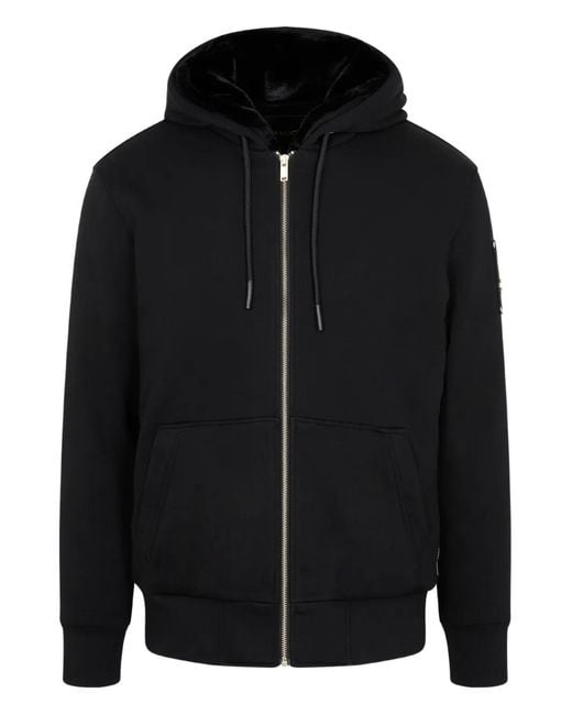 Chaqueta Con Capucha Moose Knuckles de hombre de color Black