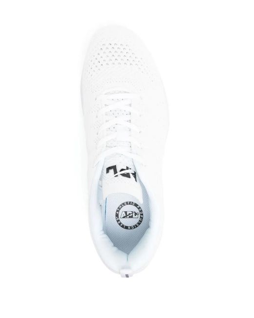 Athletic Propulsion Labs White Lace-Up Trainers for men