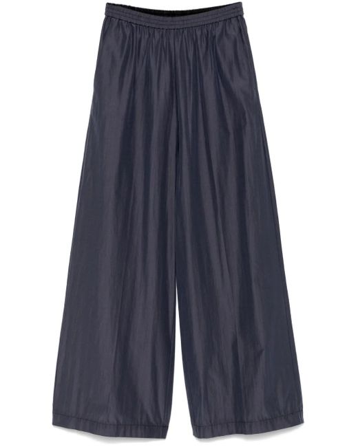 Forte Forte Blue Hose Mit Weitem Bein