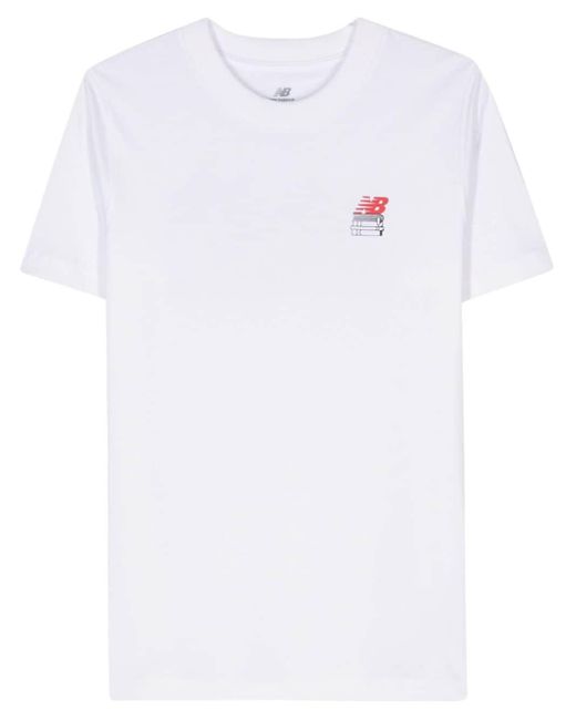 New Balance Sport Essentials Bookshelf T-shirt in White für Herren