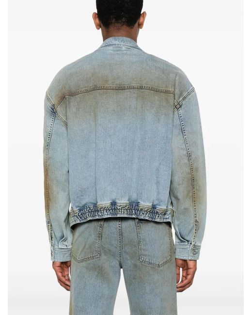 Pence Blue Luis Jacket for men