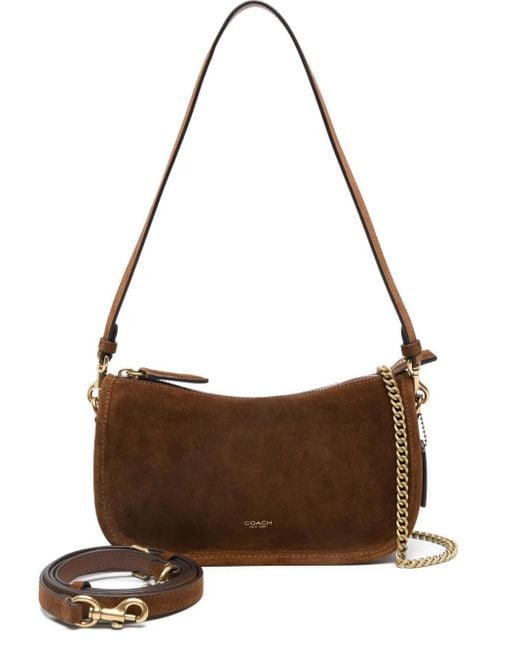 COACH Brown Waverly Crossbody